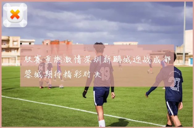 联赛重燃激情深圳新鹏城迎战成都蓉城期待精彩对决